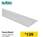 Nutec Fascia Board
