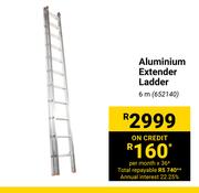 Aluminium Extender Ladder 6m