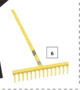 Lasher Garden Rake 18580