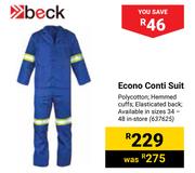 Beck Econo Conti Suit 637625