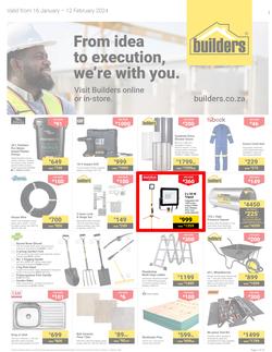 Builders KwaZulu-Natal : From Idea To Execution, We're With You (16 January - 12 February 2024), page 1