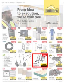 Builders KwaZulu-Natal : From Idea To Execution, We're With You (16 January - 12 February 2024), page 1