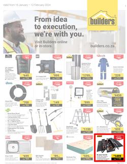 Builders KwaZulu-Natal : From Idea To Execution, We're With You (16 January - 12 February 2024), page 1