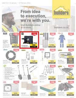 Builders KwaZulu-Natal : From Idea To Execution, We're With You (16 January - 12 February 2024), page 1