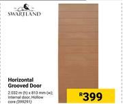 Swartland Horizontal Grooved Door-399291