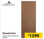 Swartland Masonite Door 2.032m(h) x 813mm(w)