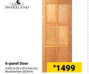 Swartland 6-Panel Door 502919