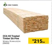 York Timber CCA H2 Treated  Timber SA  Pine 306033-Each