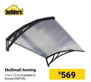 Builders Multiwaal Awning 454749
