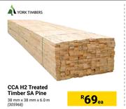 York Timber CCA H2 Treated Timber Sa Pine 305968-Each