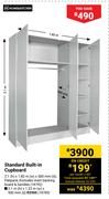 Home & Kitchen Standard Built-In Cupboard 18792