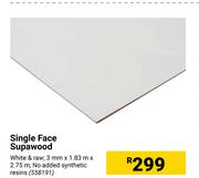 Single Face Supawood 558191