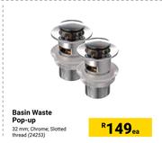 Basin Waste Pop-Up 24253-Each