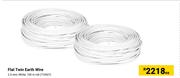 Flat Twin Earth Wire 710427-Each