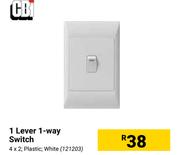 CBi 1 Lever 1-Way Switch 121203