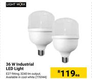 Light Worx 36W Industrial LED Light 776944-Each