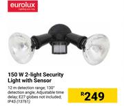 Eurolux 150W 2 Light Security Light With Sensor
