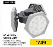 Lightworx 60W Utility Ceiling Light 743083
