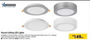 Bright Star Round Ceiling LED Lights (773495, 773507)-Each