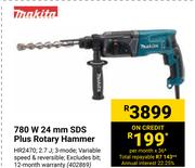 Makita 780W 24mm SDS Plus Rotary Hammer 402869