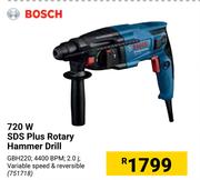 Bosch 720W SDS Plus Rotary Hammer Drill 751718