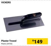 Vickers Plastic Trowel Plastic 24720