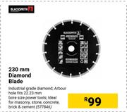 Black Smith 230mm Diamond Blade 577846
