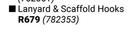 Lanyard & Scaffold Hooks 782353