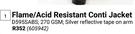 Beck Flame/Acid Resistant Conti Jacket 605942