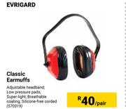 Evrigard Classic Earmuffs 570319-Per Pair
