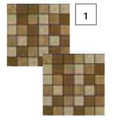 Porcelain Combo Mosaic 477391-Per Pack