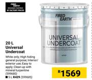 Fired Earth Universal Undercoat 599680-20L
