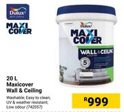 Dulux Maxicover Wall & Ceiling 742057-20L
