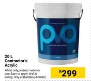 Contractor's Acrylic 473842-20L