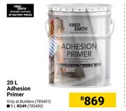 Fired Earth Adhesion Primer 785401-20Ltr