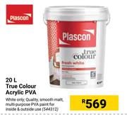 Plascon True Colour Acrylic PVA 544312-20L