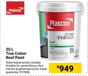 Plascon True Colour Roof Paint 757838-20L