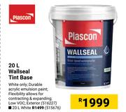 Plascon Wallseal Tint Base 516227-20Ltr