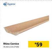 Gyproc Rhino Cornice 75mm x 3m
