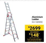 Aluminium Ladder 4-In-1