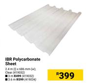 IBR Polycarbonate Sheet 3m