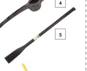 Lasher Polypropylene Pick Handle