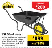 Builders 65L Wheelbarrow