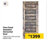 Pine Panel Standard Horizontal Door