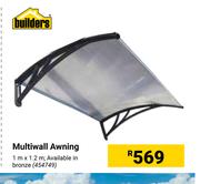Builders Multiwall Awning