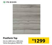 PG Bison Postform Top