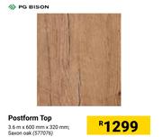 PG Bison Postform Top