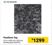 PG Bison Postform Top