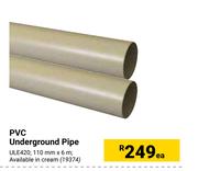 PVC Underground Pipe-Each