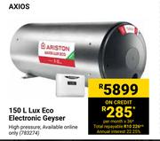 Axios 150L Lux Eco Electronic Geyser